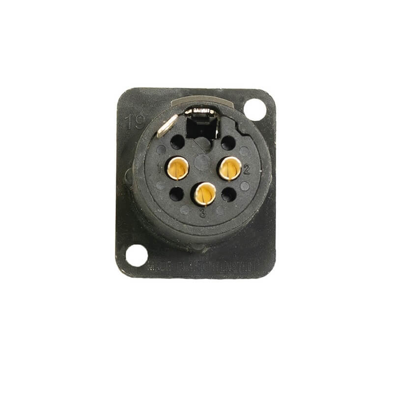 Ace Backstage C-15102 - Connectrix Female XLR 3-Pin Solder Connector, rear