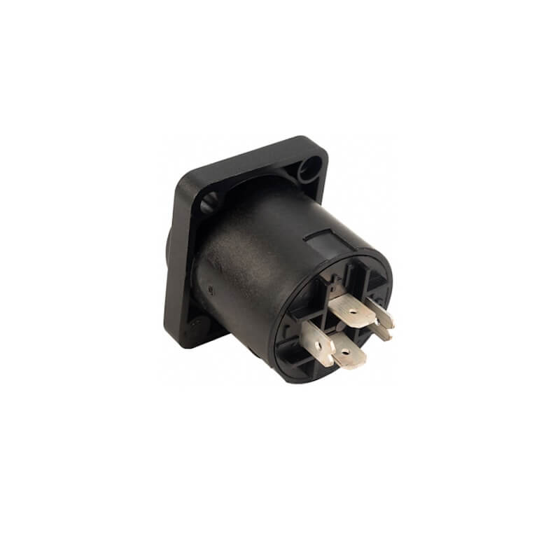 Ace Backstage C-15111 - Connectrix SpeakON 4-Pole Solder Connector, rear