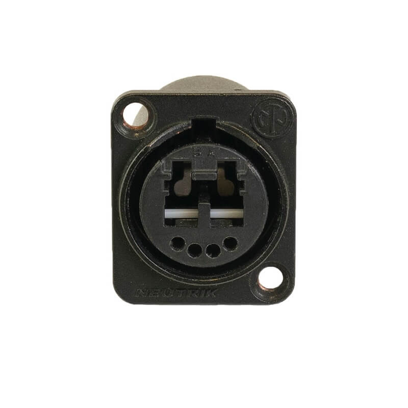 Ace Backstage C-15136 - Connectrix opticalCON Feed Thru Connector, front