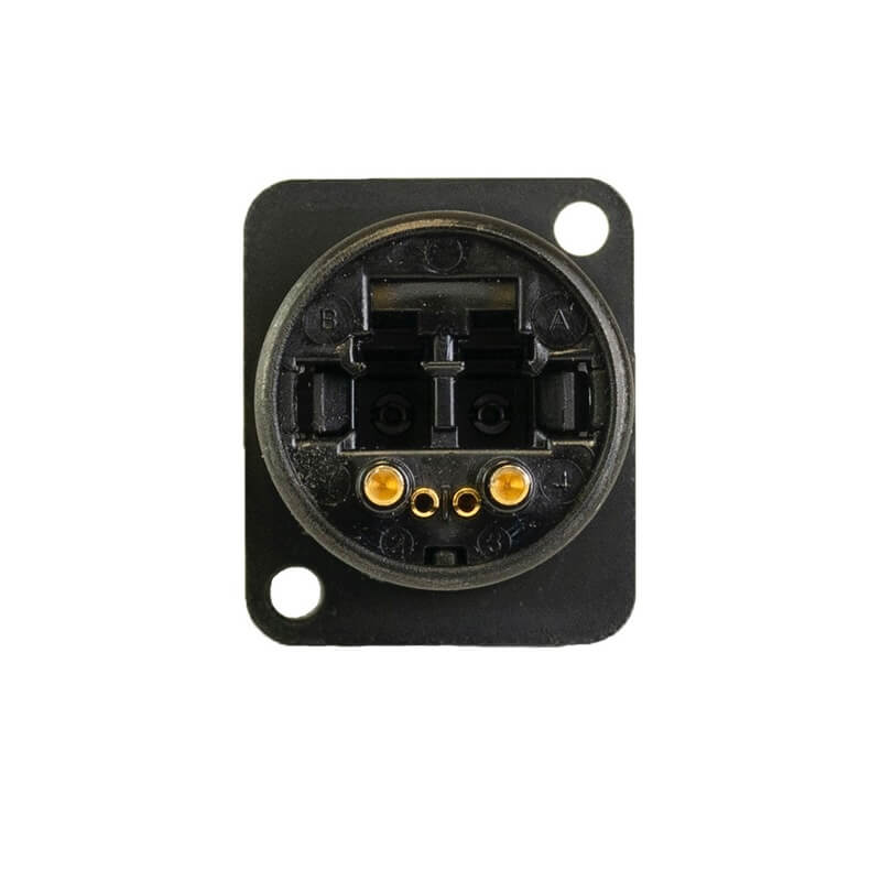 Ace Backstage C-15136 - Connectrix opticalCON Feed Thru Connector, rear