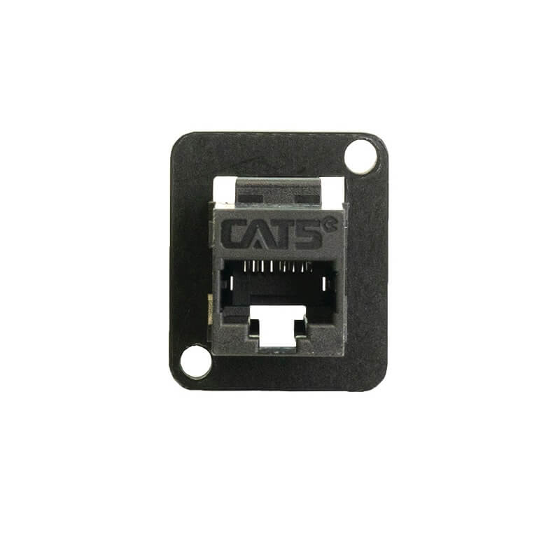 Ace Backstage C-25116 - Connectrix RJ45 Cat5e Feed Thru Connector, rear