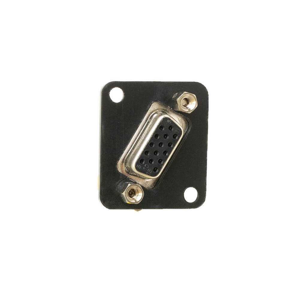 Ace Backstage C-25143 - Connectrix VGA 15-Pin Feed Thru Connector, front