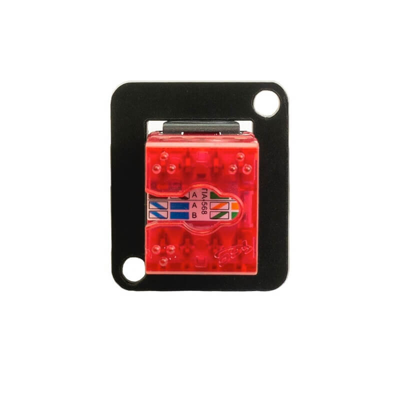 Ace Backstage C-25147 - Connectrix RJ45 Cat6 Punchdown Connector, rear