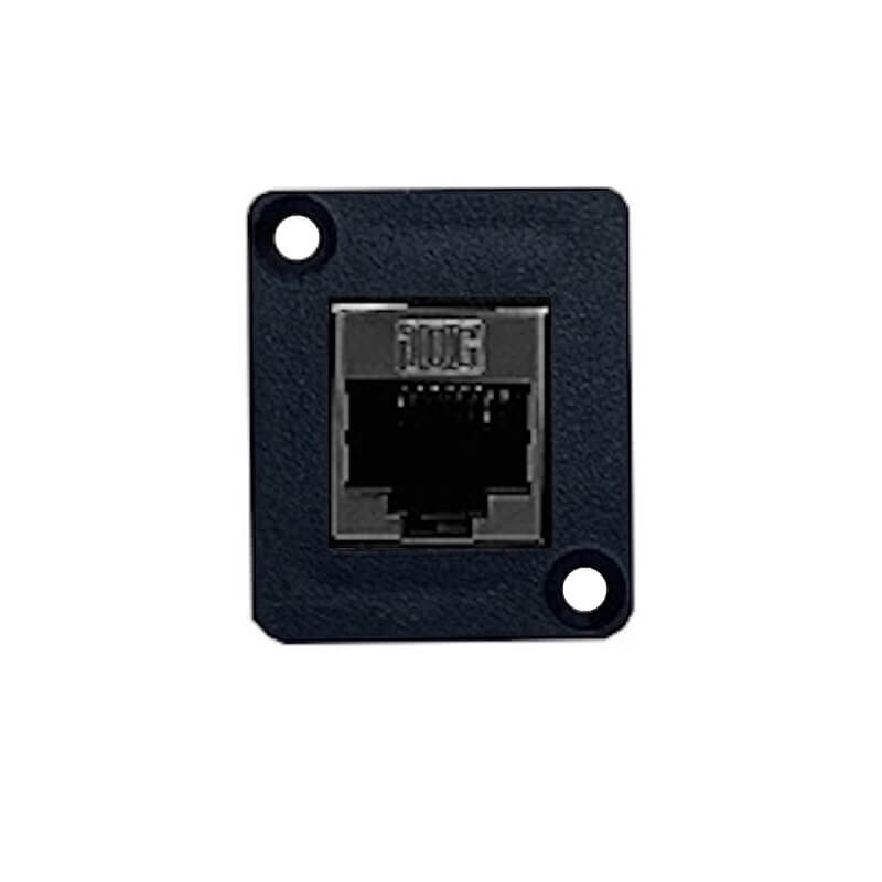 Ace Backstage C-25149 - Connectrix RJ45 Cat6A Feed Thru Connector, front