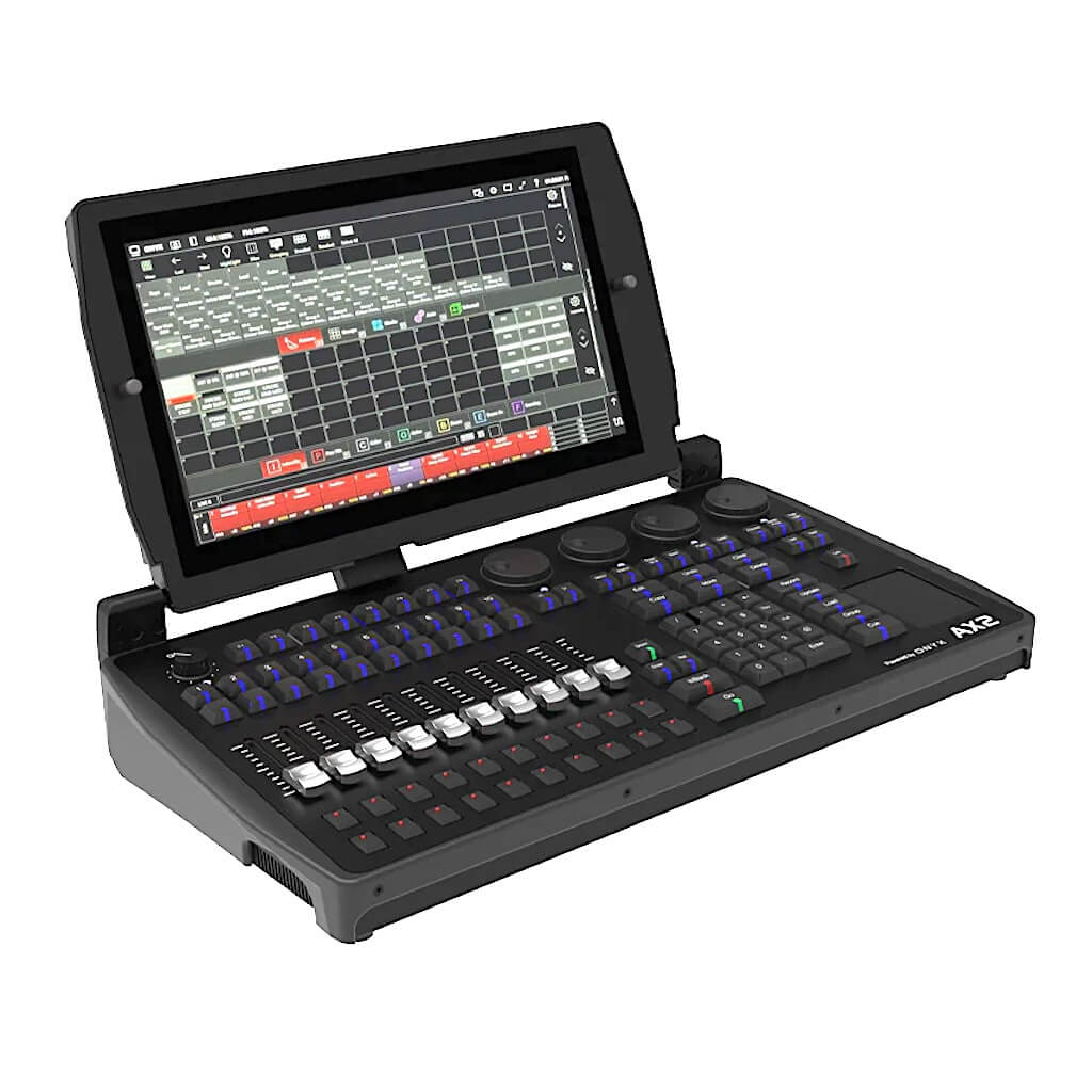 ADJ AX2 - Fully Integrated Lighting Controller with 32 Universes, left