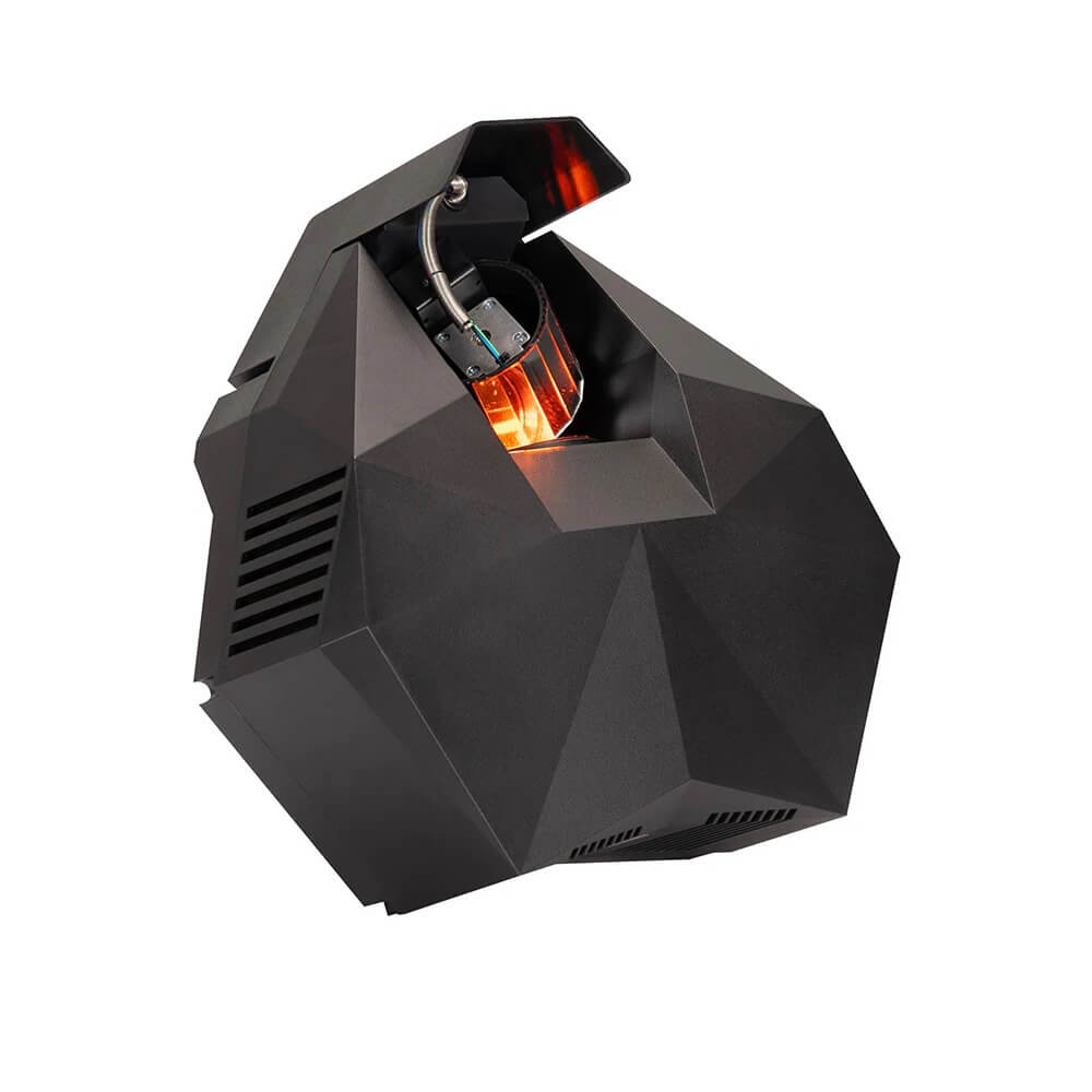 ADJ Eliminator Vortex 150 - 150W LED Barrel Mirror Scanner, angled right