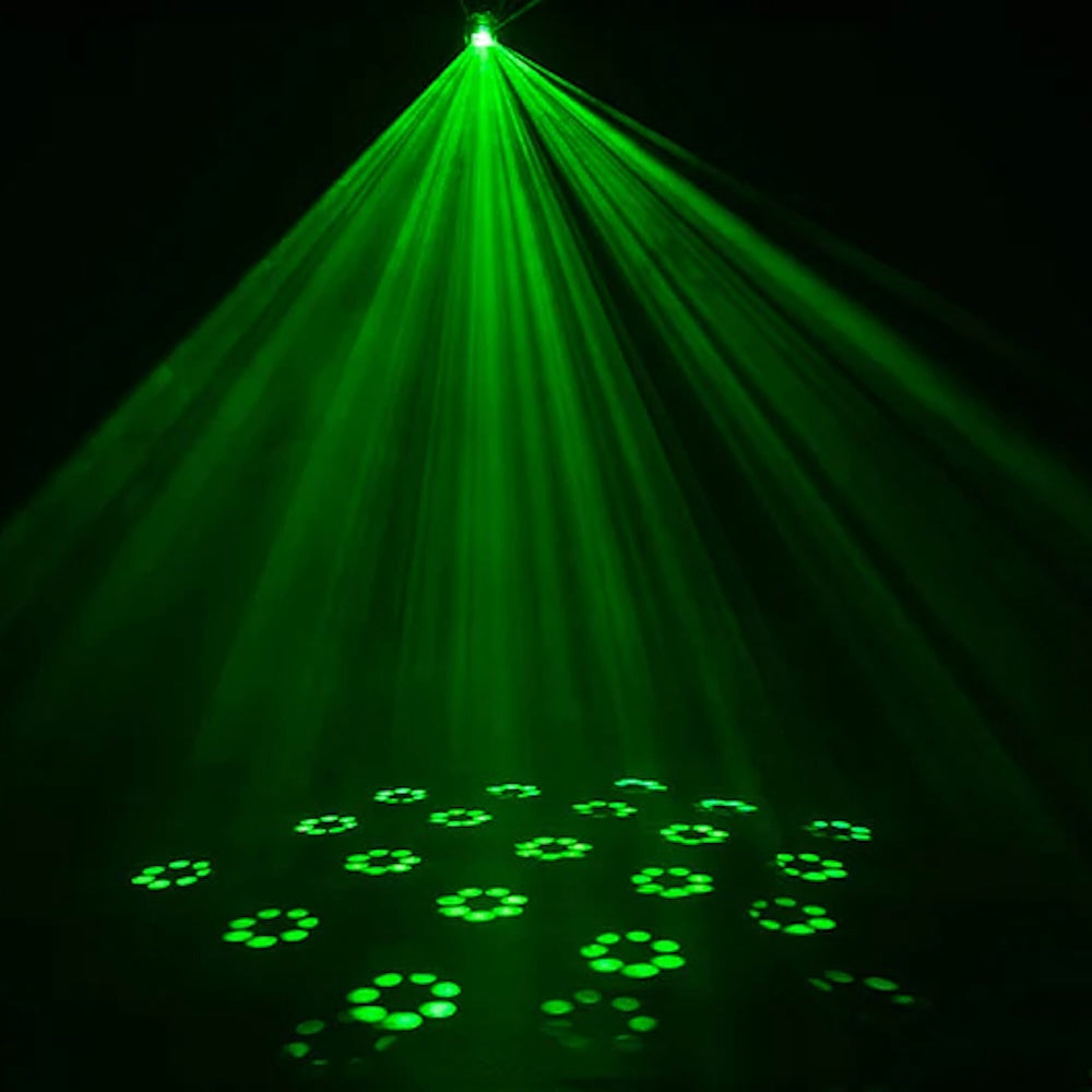 ADJ Eliminator Vortex 150 - 150W LED Barrel Mirror Scanner, GOBO effect