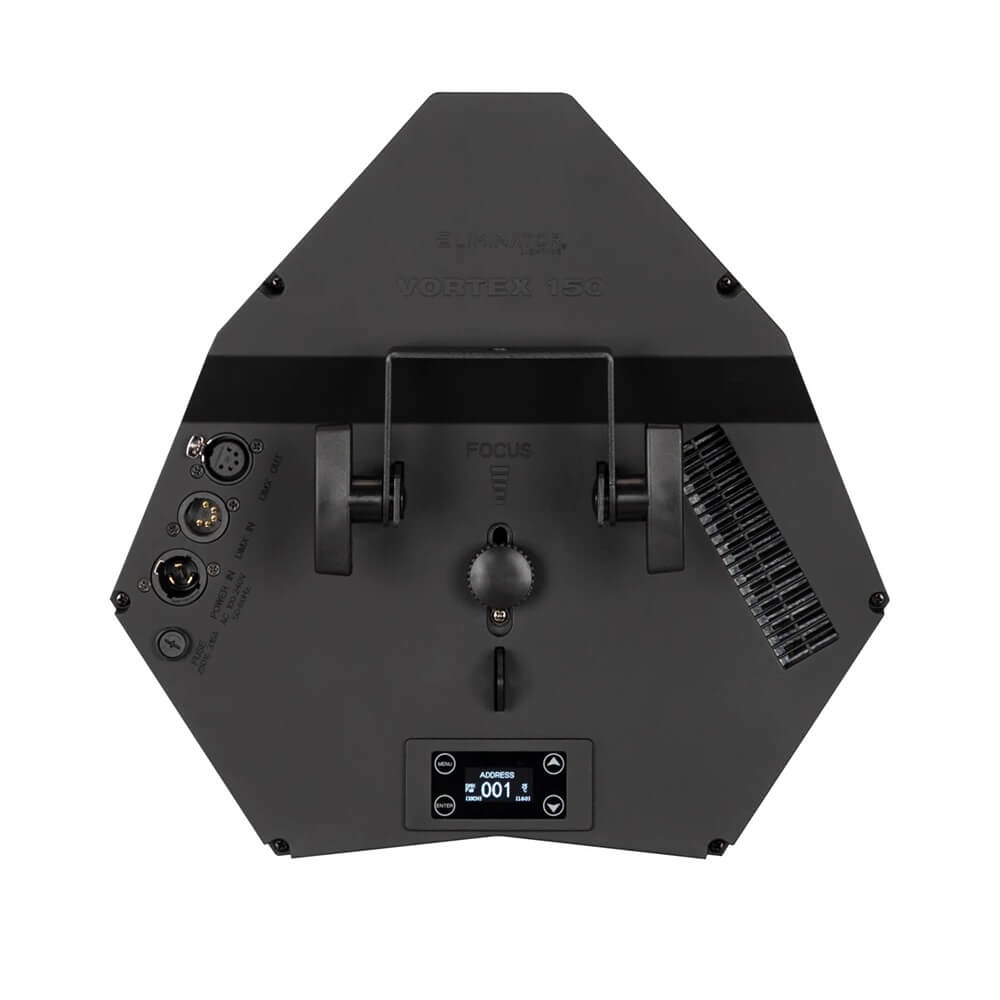 ADJ Eliminator Vortex 150 - 150W LED Barrel Mirror Scanner, rear