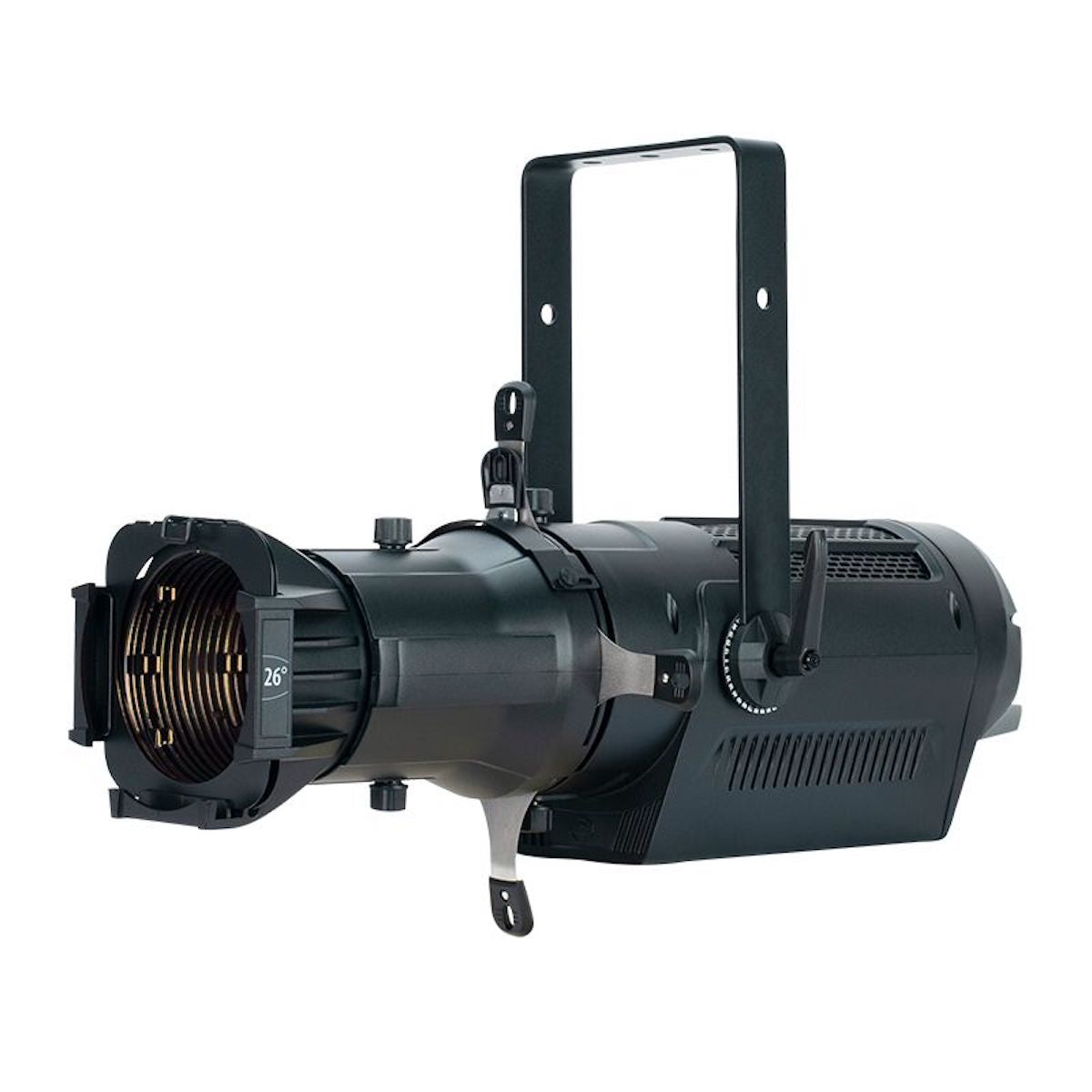 ADJ Encore Profile Pro WW - 260W Warm White LED Ellipsoidal, shown with optional 26º lens