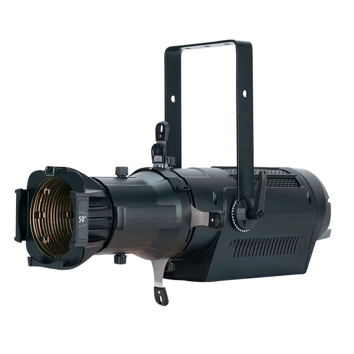 ADJ Encore Profile Pro WW - 260W Warm White LED Ellipsoidal, shown with optional 50º lens