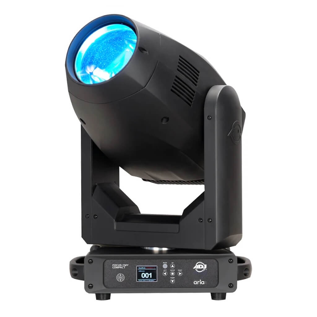 ADJ Focus CMY Compact - 400W LED Beam/Spot/Wash Moving Head, cyan