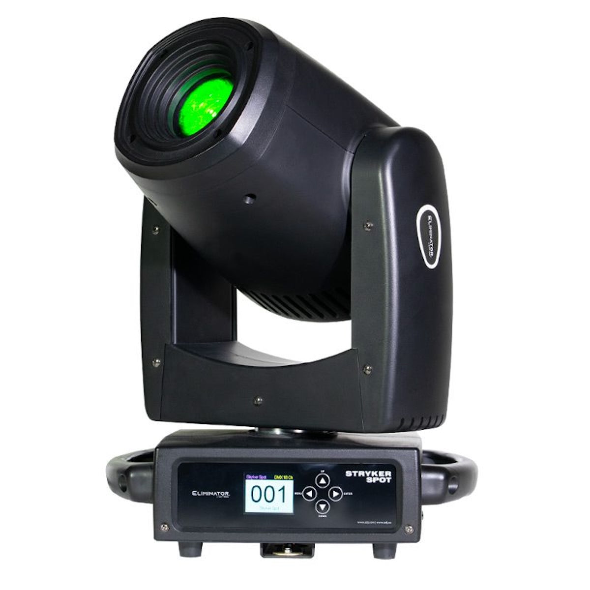 ADJ Eliminator Stryker Spot - 150W LED Moving Head Fixture, left