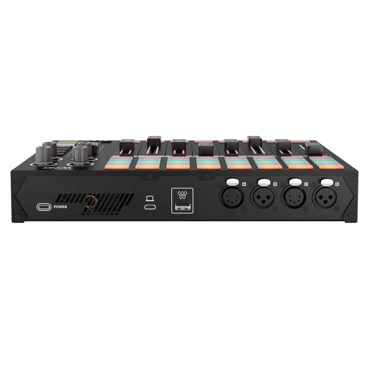 ADJ WMX WING - Control Expansion with 8 Motorized Faders for WMX1, rear
