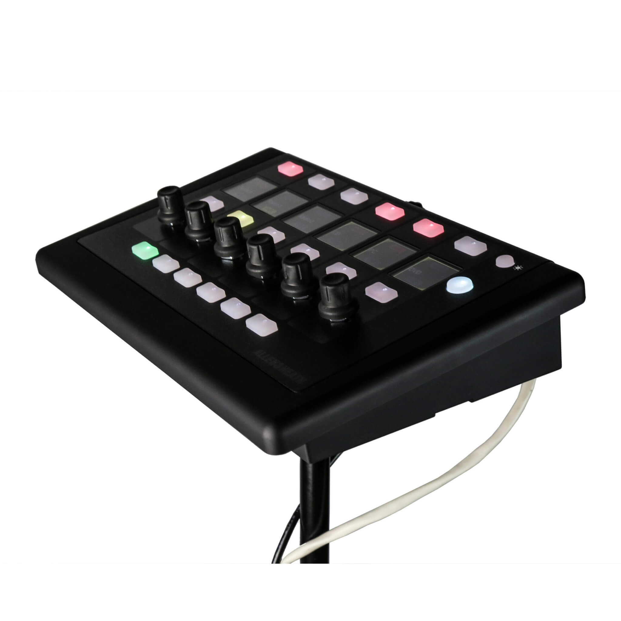 Allen & Heath IP6 - Six Rotary Remote Controller, stand mount top