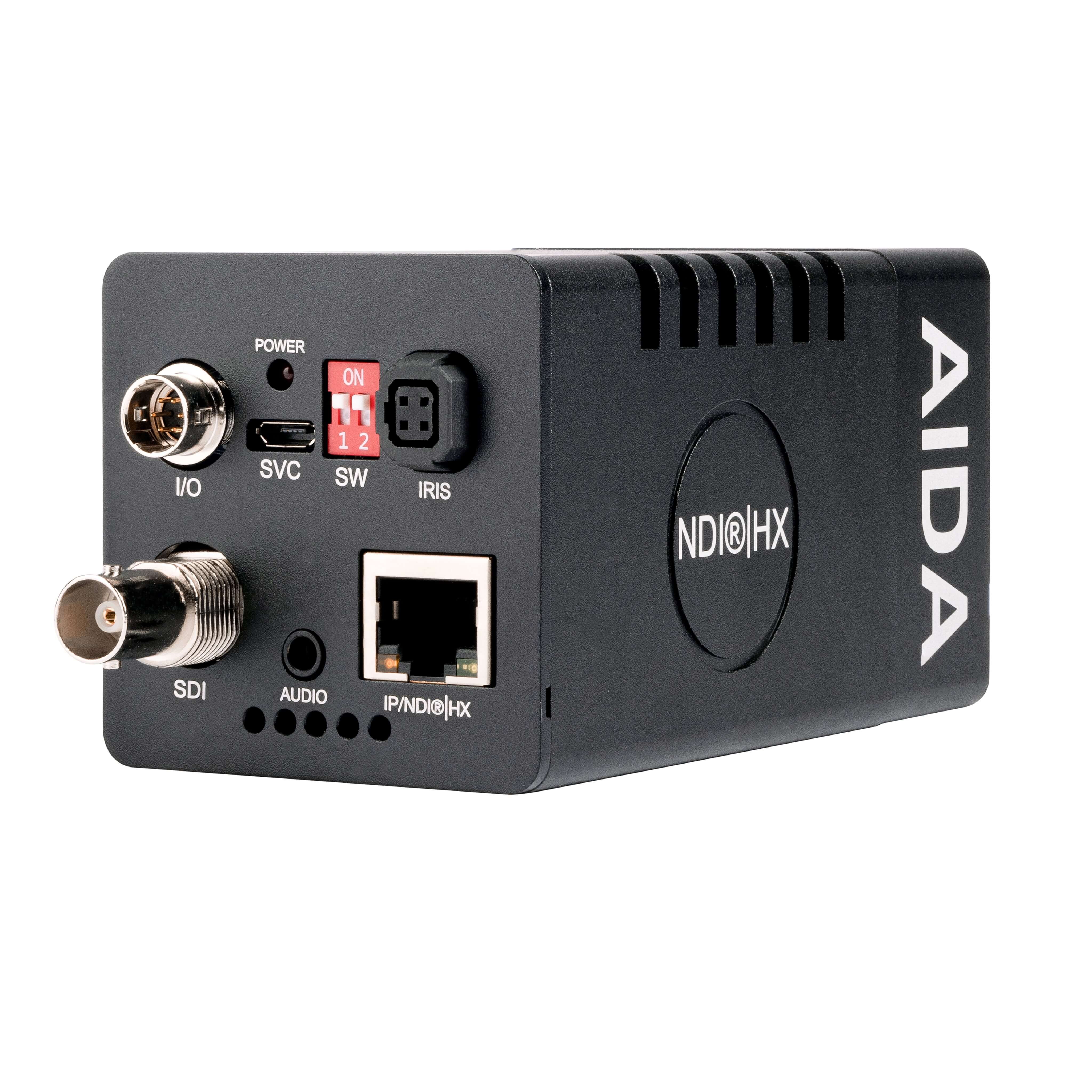 Aida HD3G-NDI-200 - 1080p HD NDI|HX and 3G-SDI POV Camera, rear angle left