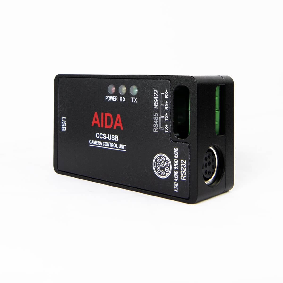AIDA Imaging CCS-USB - VISCA Camera Control USB Interface for Mac/PC, right