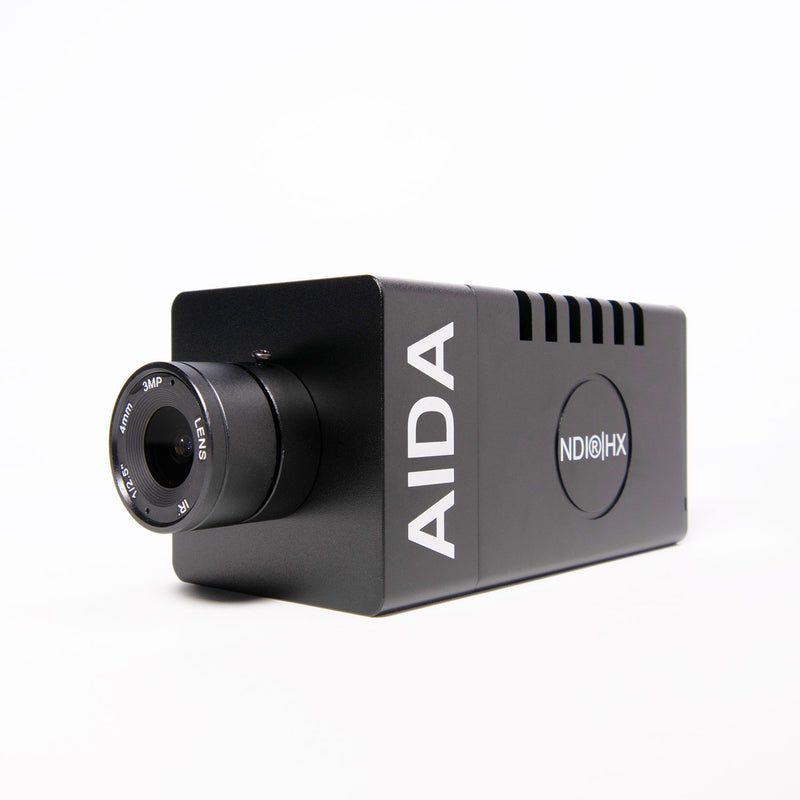 AIDA Imaging HD-NDI-200 - HD NDI|HX2 HDMI POV Camera, front angle