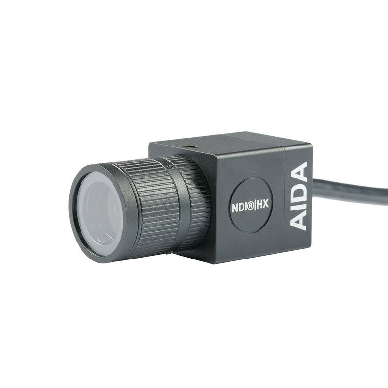 AIDA Imaging HD-NDI-VF - HD NDI|HX POV Camera, Vari-focal Lens, front left