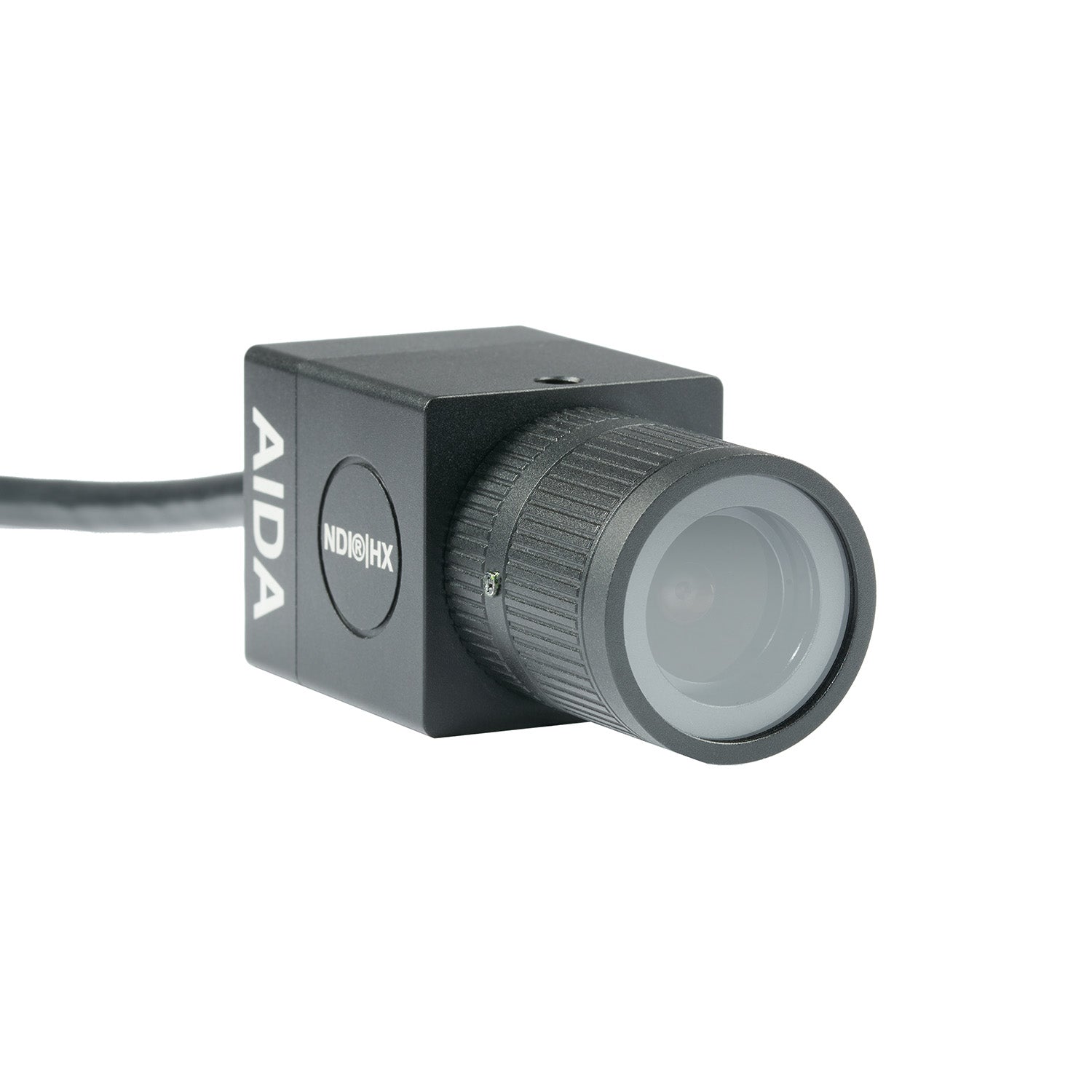 AIDA Imaging HD-NDI-VF - HD NDI|HX POV Camera, Vari-focal Lens, front right