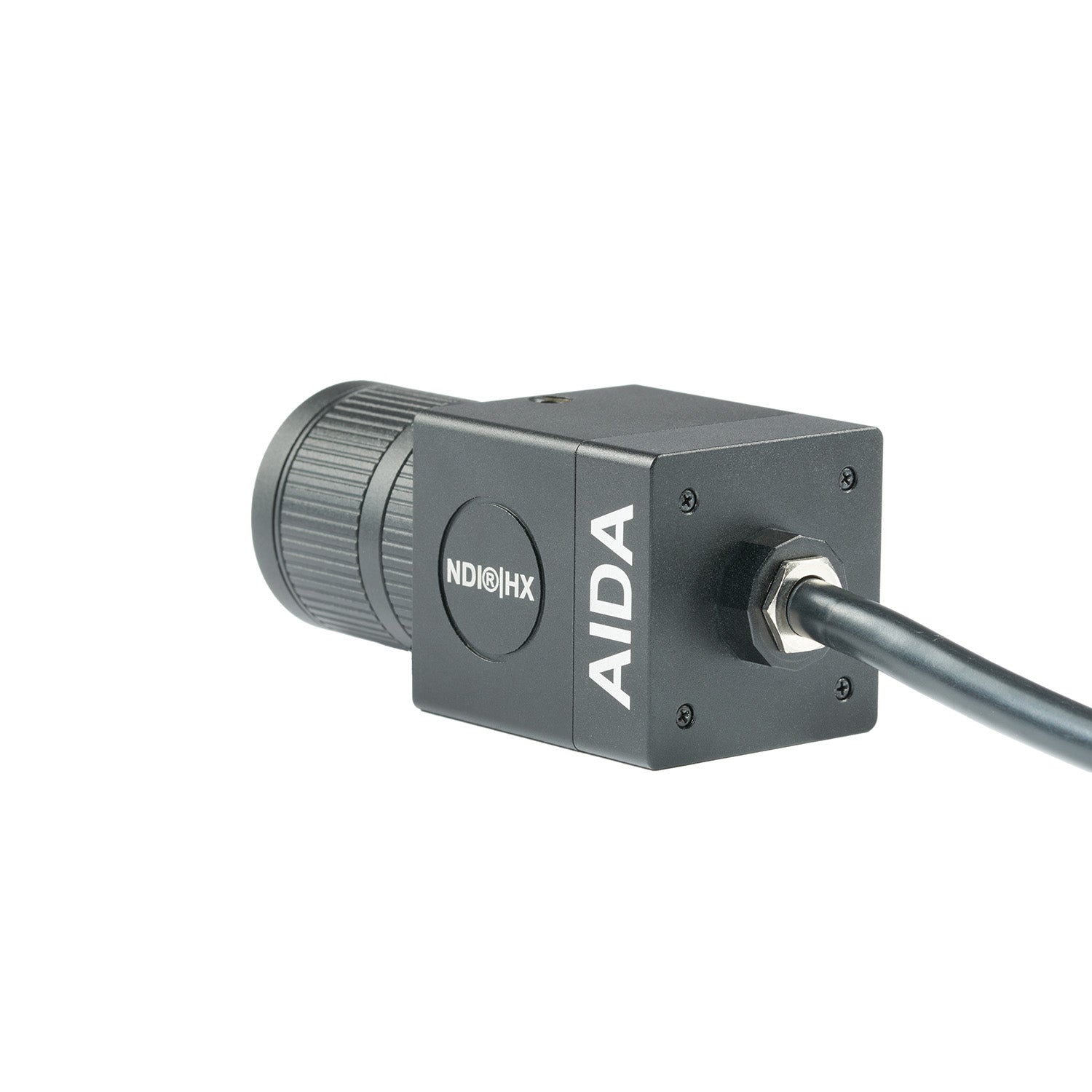 AIDA Imaging HD-NDI-VF - HD NDI|HX POV Camera, Vari-focal Lens, rear angle