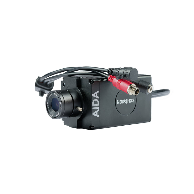 AIDA Imaging HD-NDI3-120 - HD NDI|HX3 HDMI POV Camera with 120fps, cable