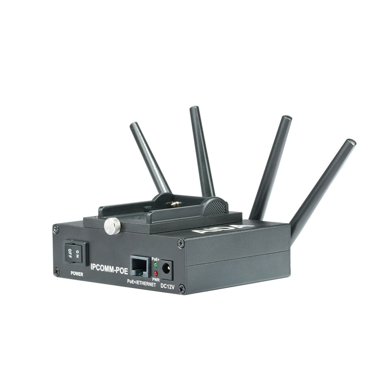 AIDA Imaging IPCOMM-POE - Portable Wireless Video Transmitter with PoE, left