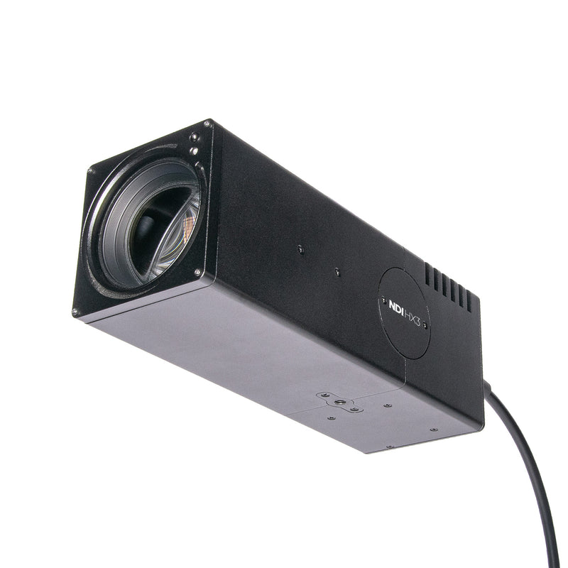 AIDA Imaging UHD-NDI3-X30 - UHD 4K/60 NDI|HX3 HDMI POV Camera with 30x Optical Zoom, front angle left