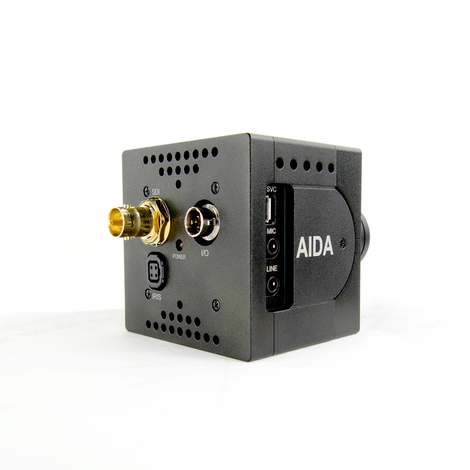 AIDA Imaging UHD6G-200 - 4K UHD 6G-SDI POV Camera, rear angle