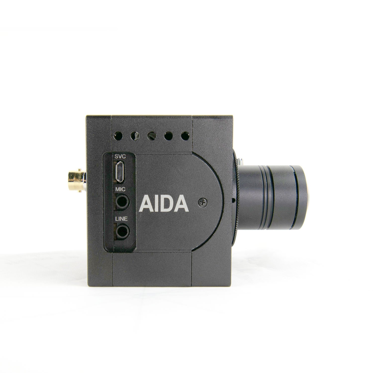 AIDA Imaging UHD6G-200 - 4K UHD 6G-SDI POV Camera, side