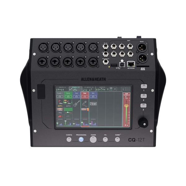 Allen & Heath CQ-12T - Ultra-Compact 10-Channel Digital Mixer, front