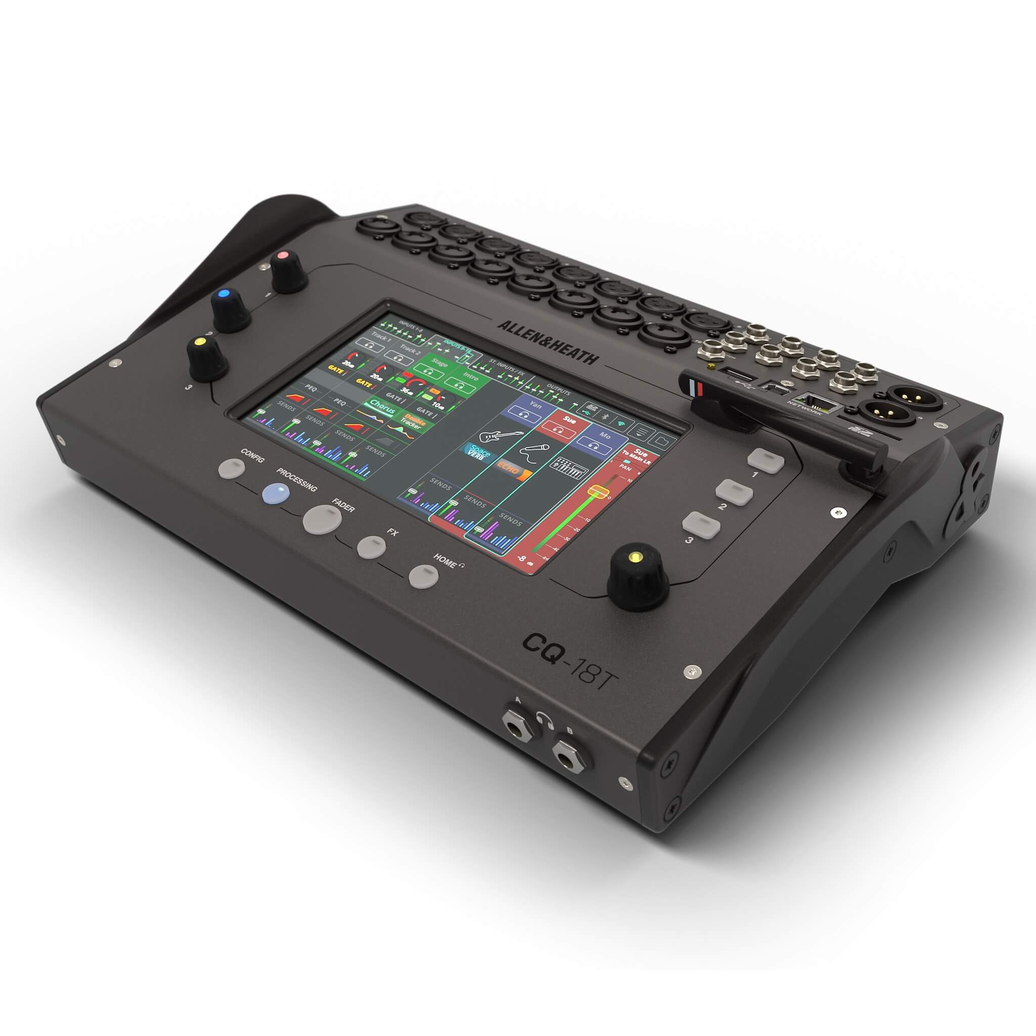 Allen & Heath CQ-18T - Compact 16-Channel Digital Mixer with Wi-Fi
