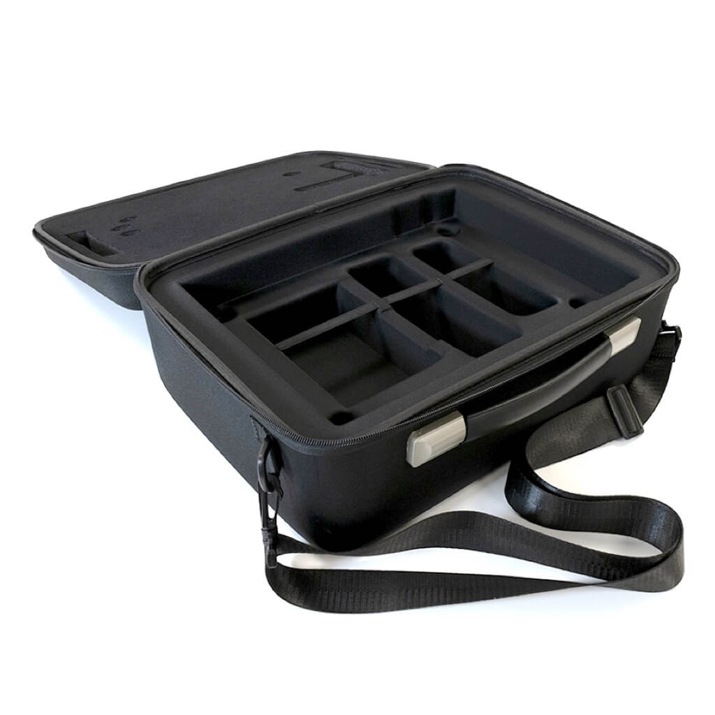 Allen & Heath CQ18T-CASE - Padded Carry Case for CQ-18T Digital Mixer, open