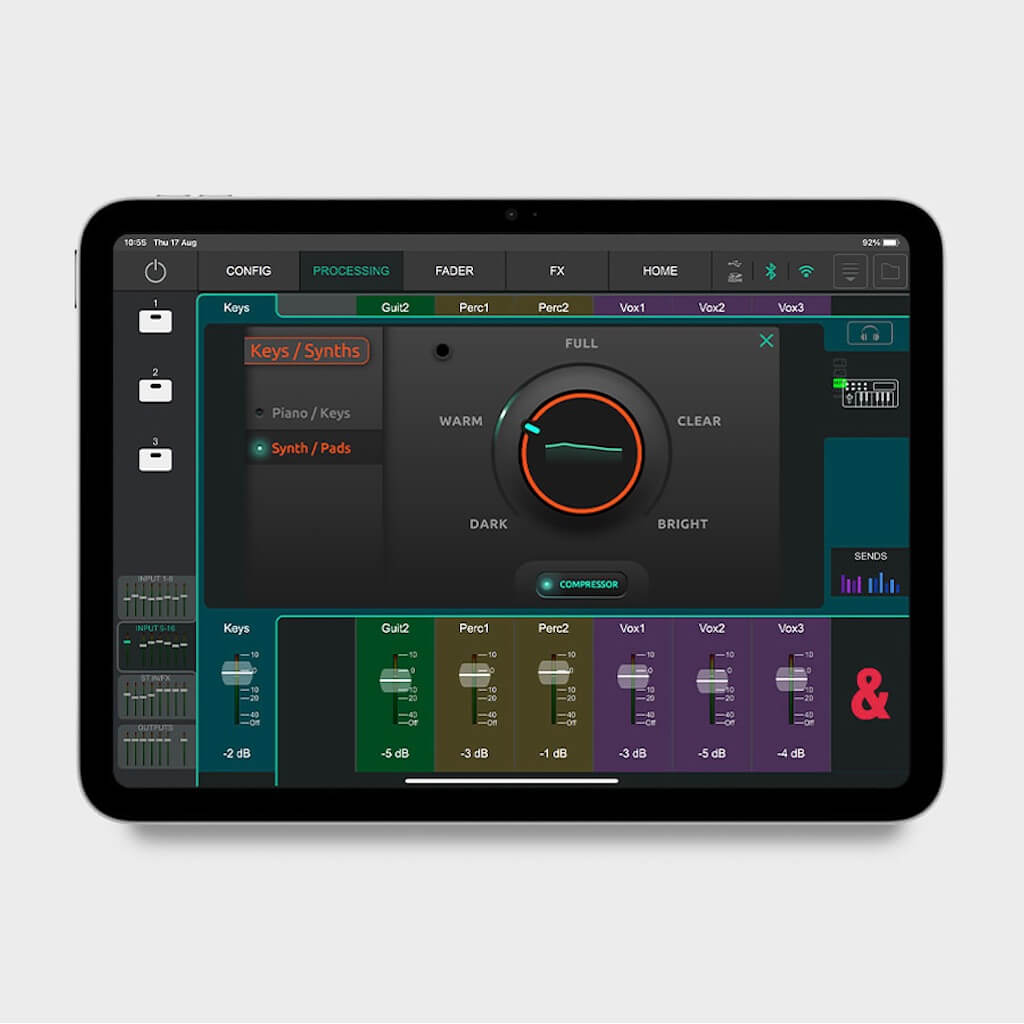 Allen & Heath CQ MixPad app