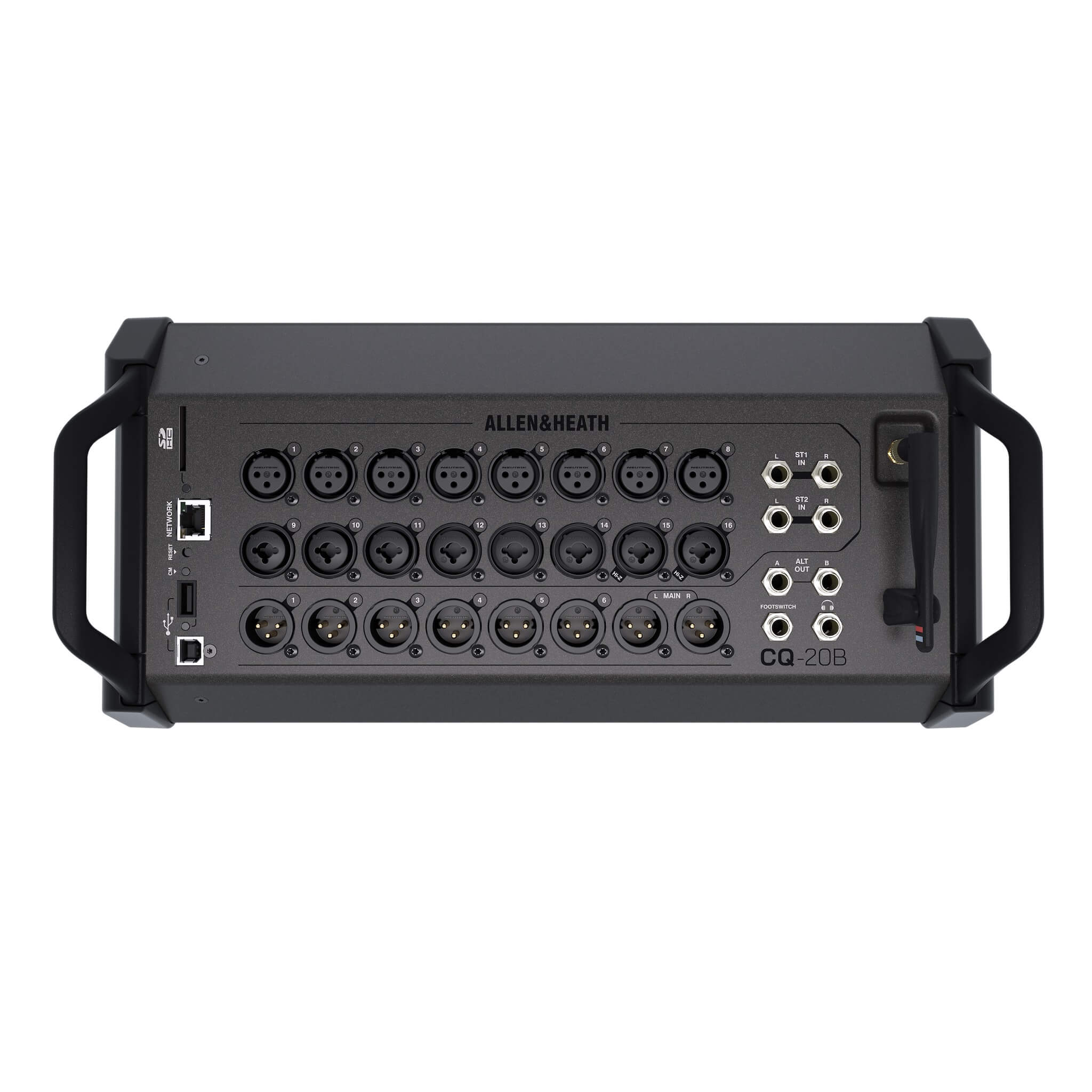 Allen & Heath CQ-20B - Stagebox 16-Channel Digital Mixer with Wi-Fi, top