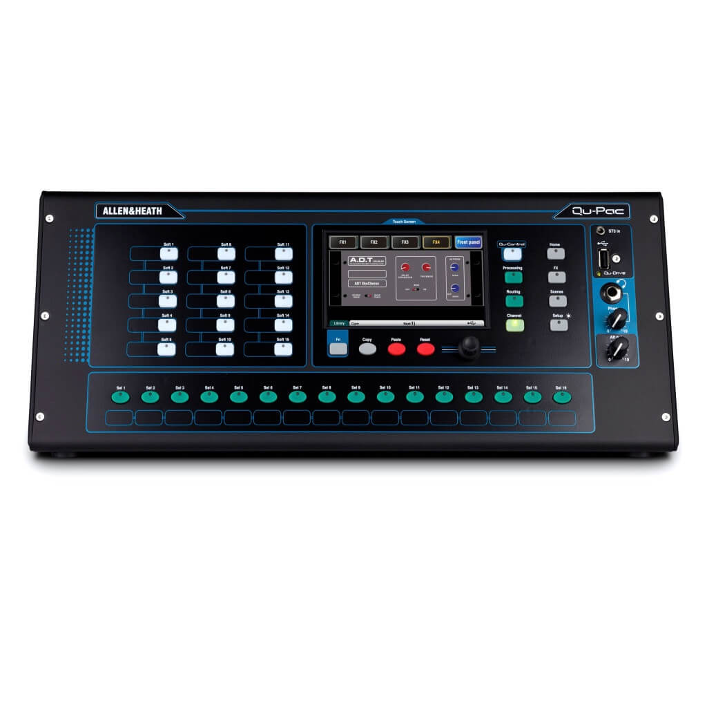 Allen & Heath Qu-Pac - Portable 32-Channel Rackmountable Digital Mixer, front