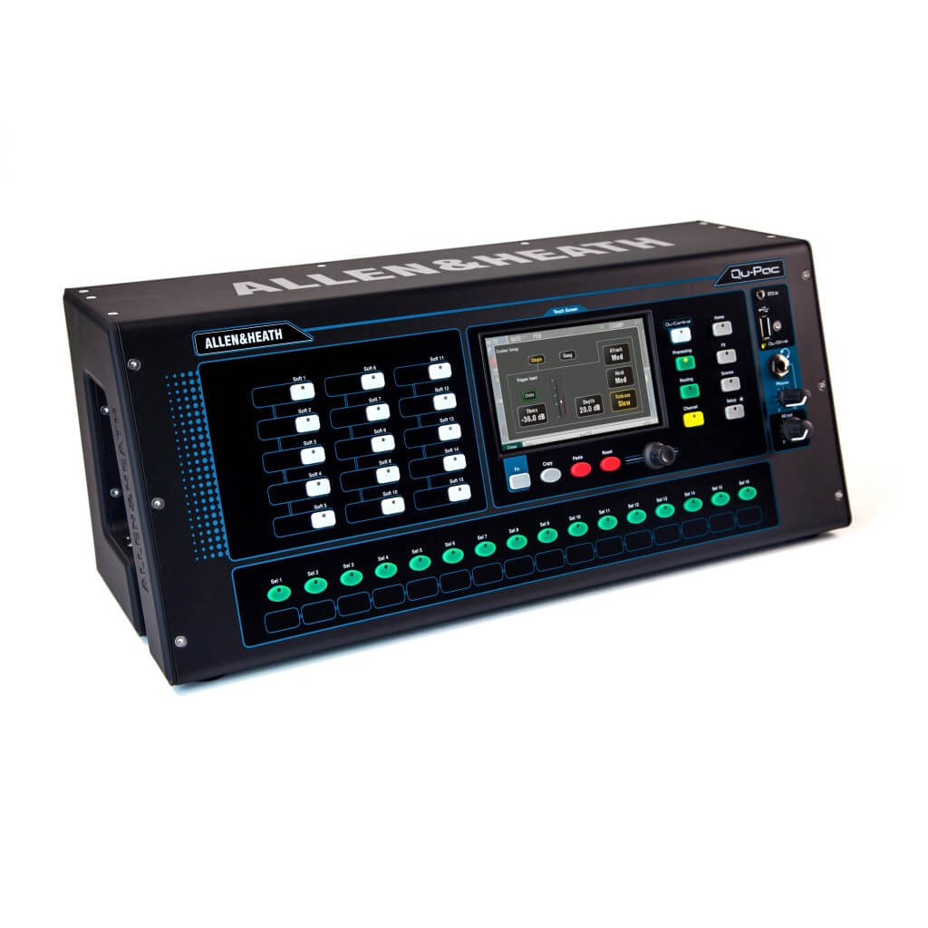 Allen & Heath Qu-Pac - Portable 32-Channel Rackmountable Digital Mixer, right