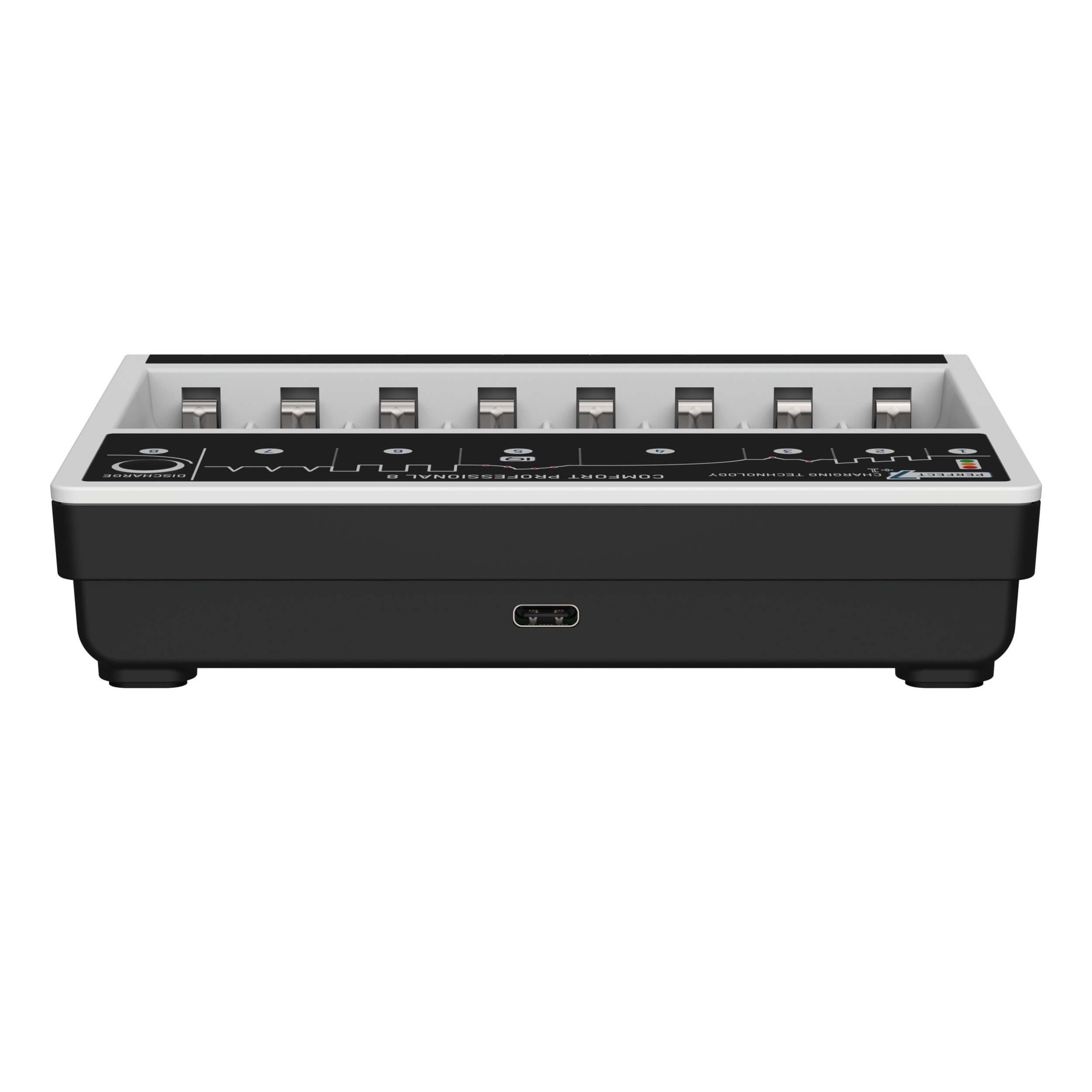 Ansmann Comfort Professional 8 - USB Input Desktop Battery Charger, rear