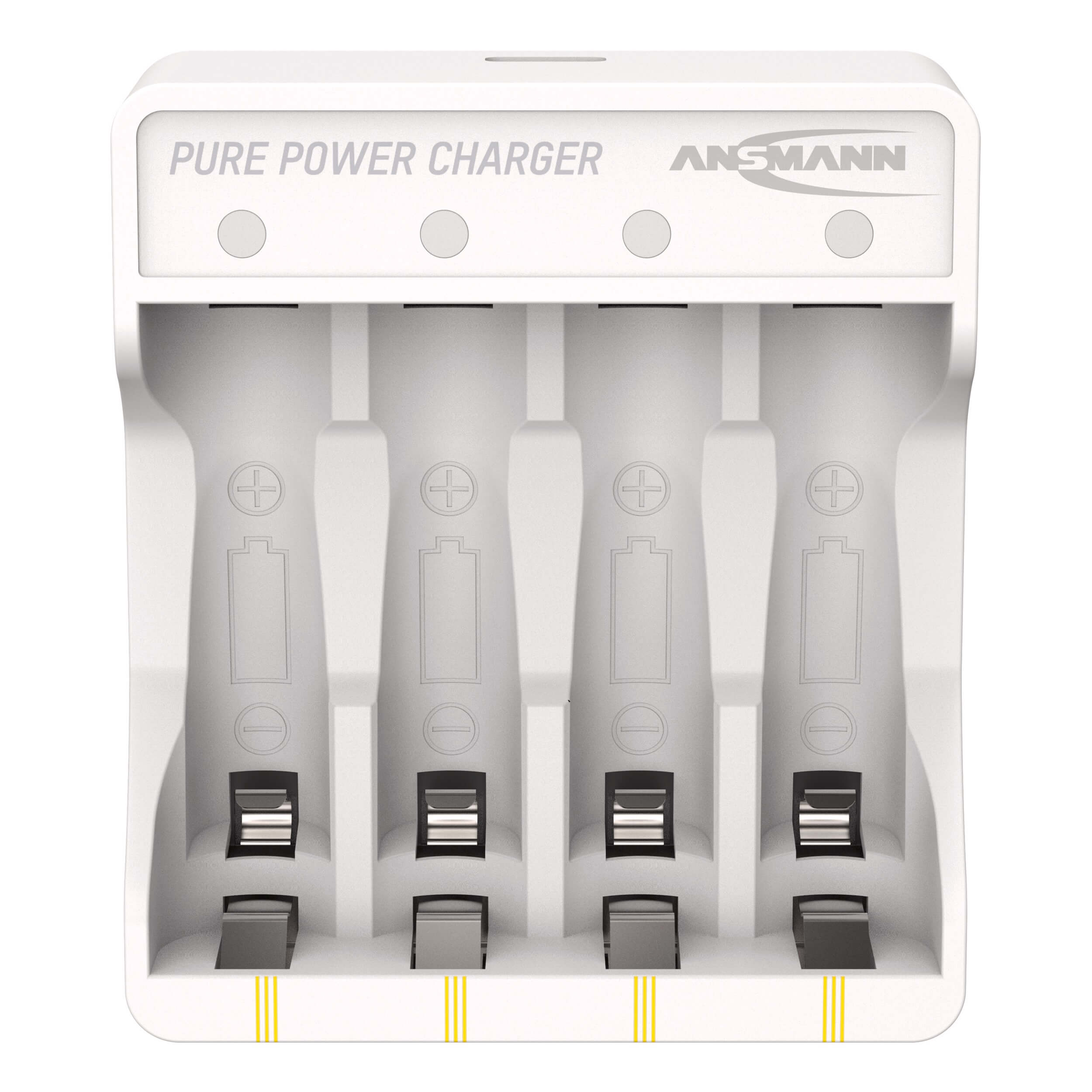 Ansmann Pure Power Charging Module - AA/AAA Li-Ion Battery Charger, front