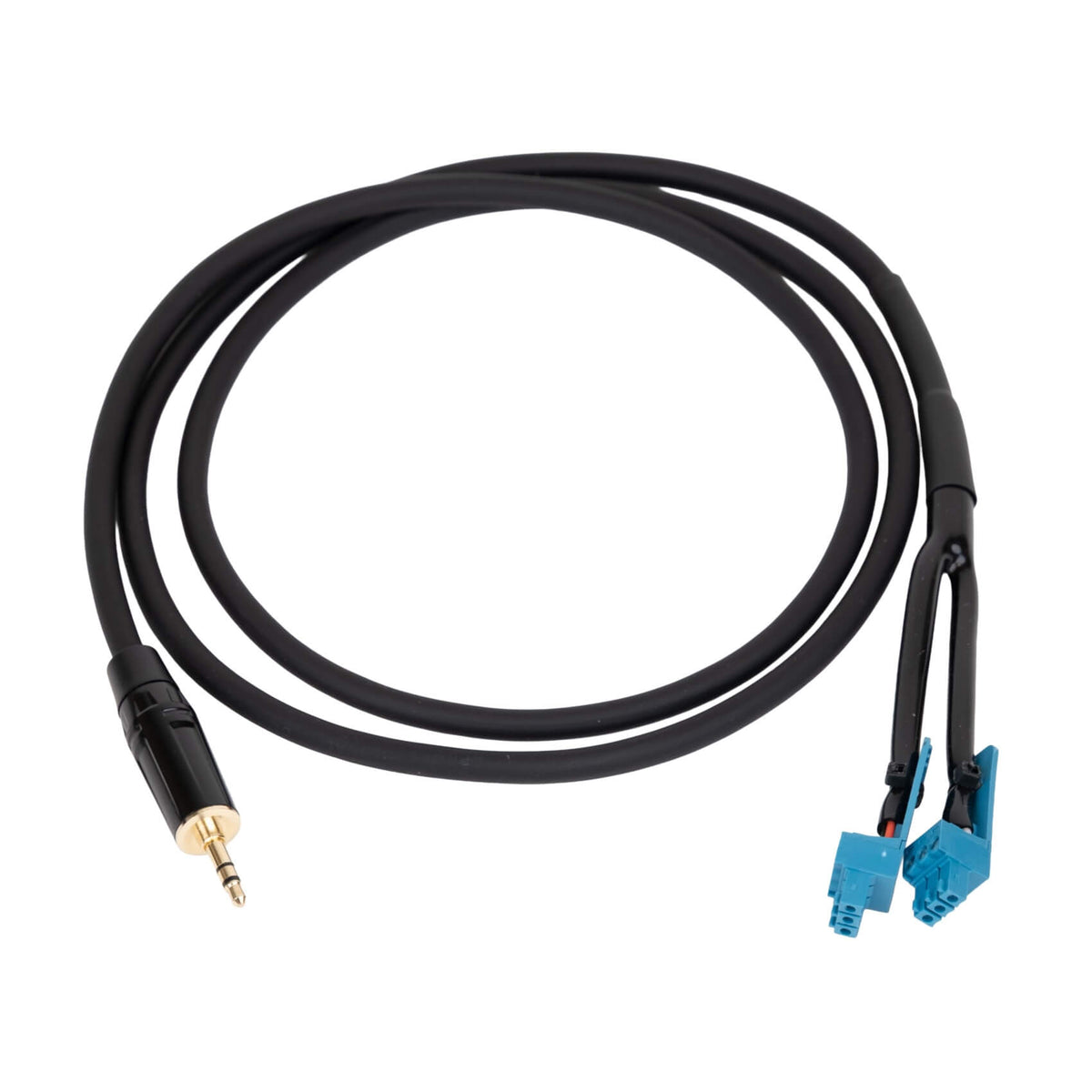 Ashly CBL-1/8IN-3.5EBLKF-U - 1/8" TRS to Euroblock-F Adapter Cable, 4ft