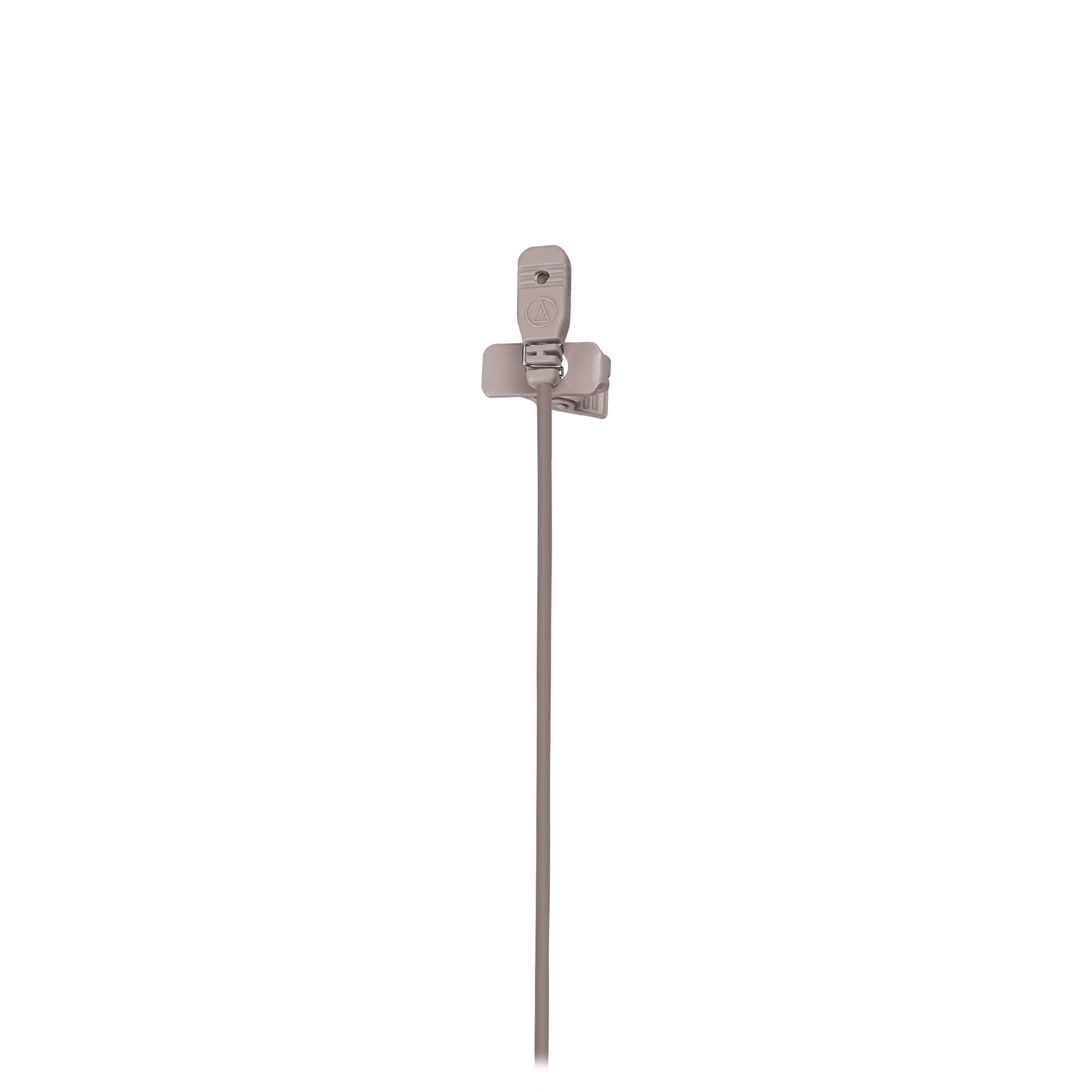 Audio-Technica MT830 Omnidirectional Condenser Lavalier Microphone, beige