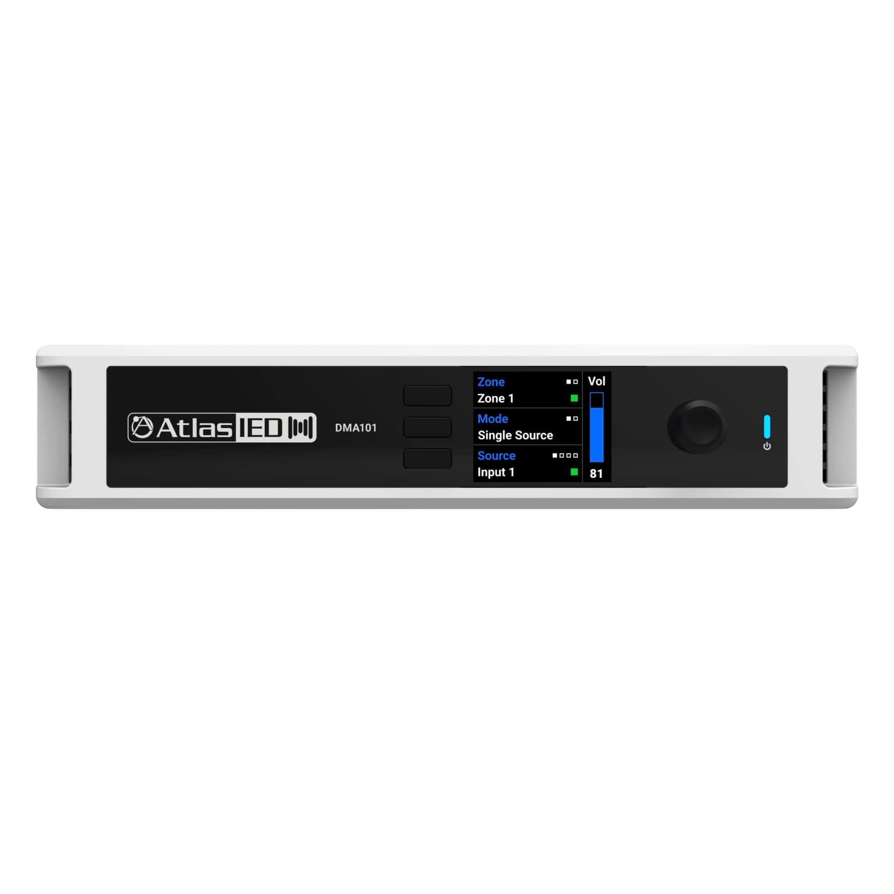 AtlasIED DMA101 - 100W Digital Mixer Amplifier with DSP, front