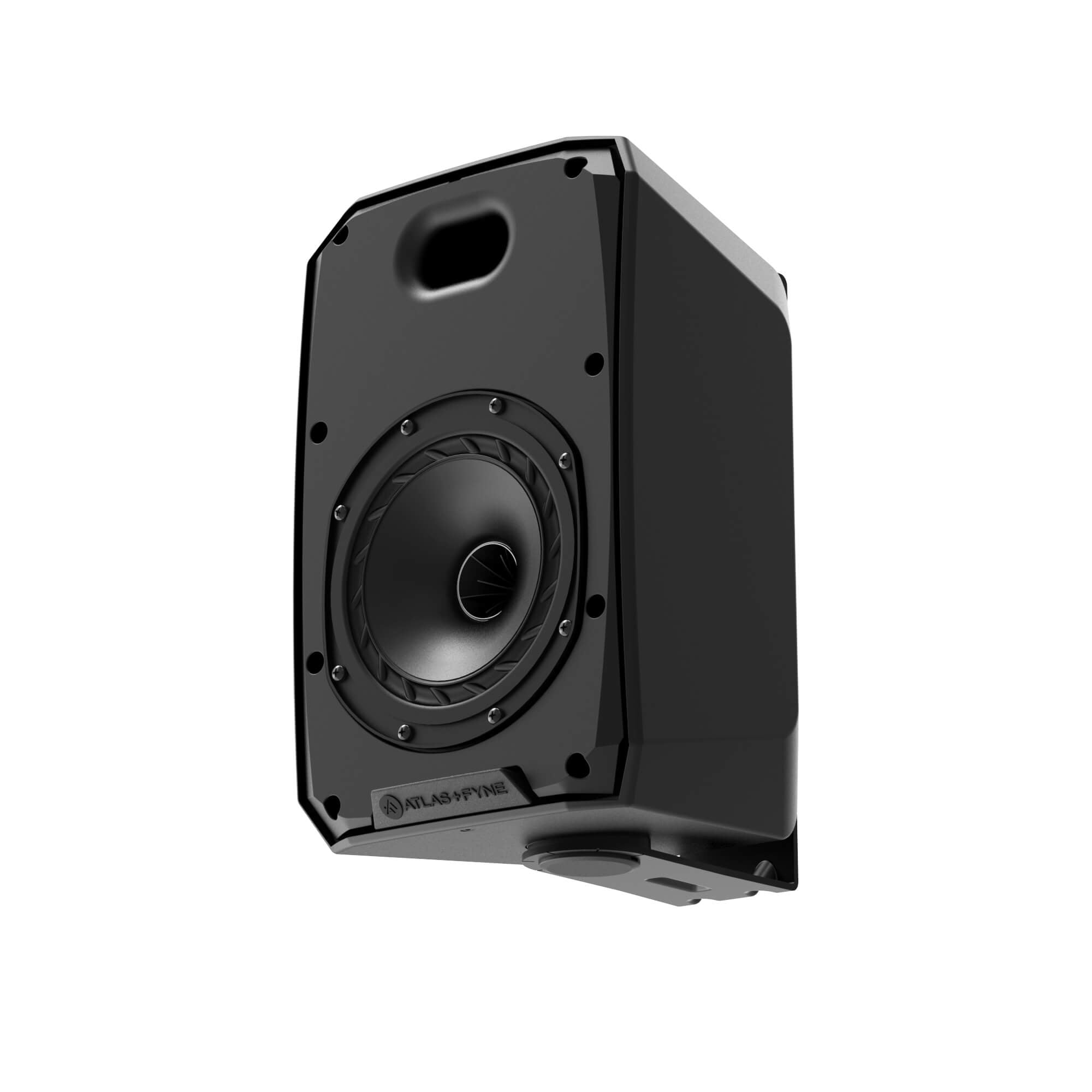 AtlasIED FS-4T-B - 4-in IsoFlare Premium Surface-Mount Speaker, open
