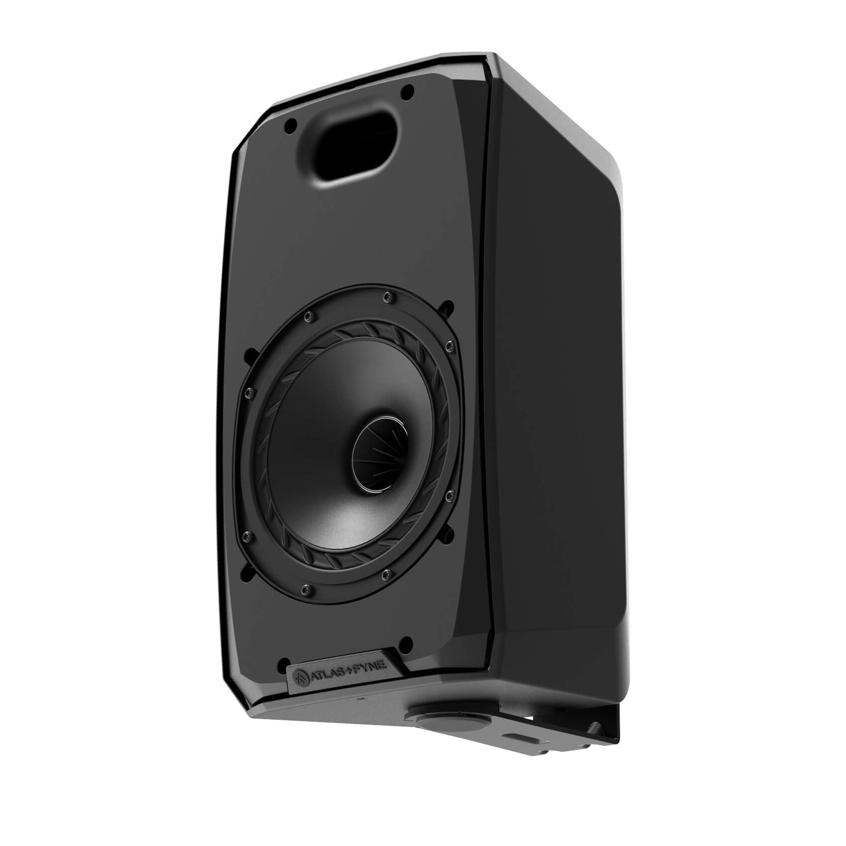 AtlasIED FS-6T-B - 6-in IsoFlare Premium Surface-Mount Speaker, open
