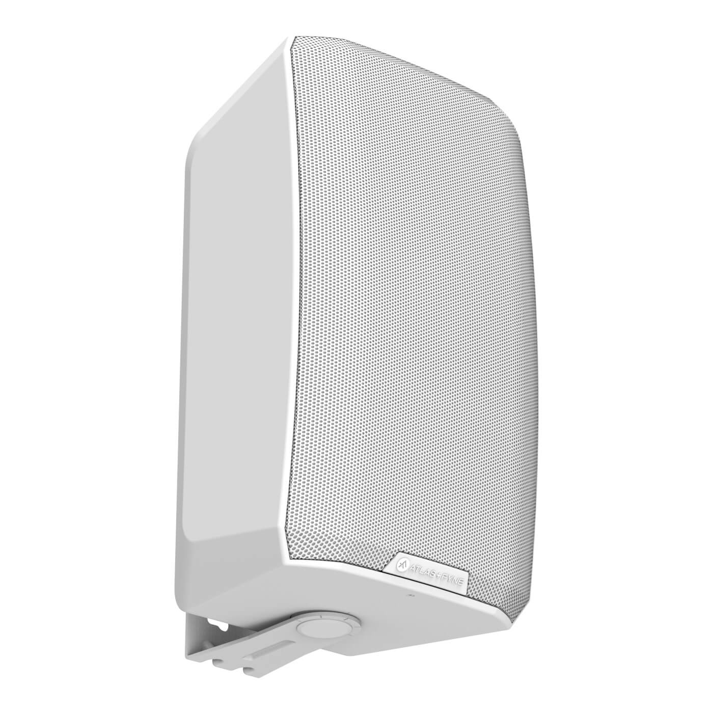 AtlasIED FS-8T-W - 8-in IsoFlare Premium Surface-Mount Speaker, angle