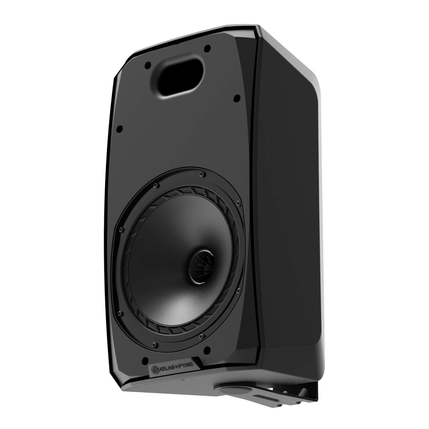AtlasIED FS-8T-B - 8-in IsoFlare Premium Surface-Mount Speaker, open