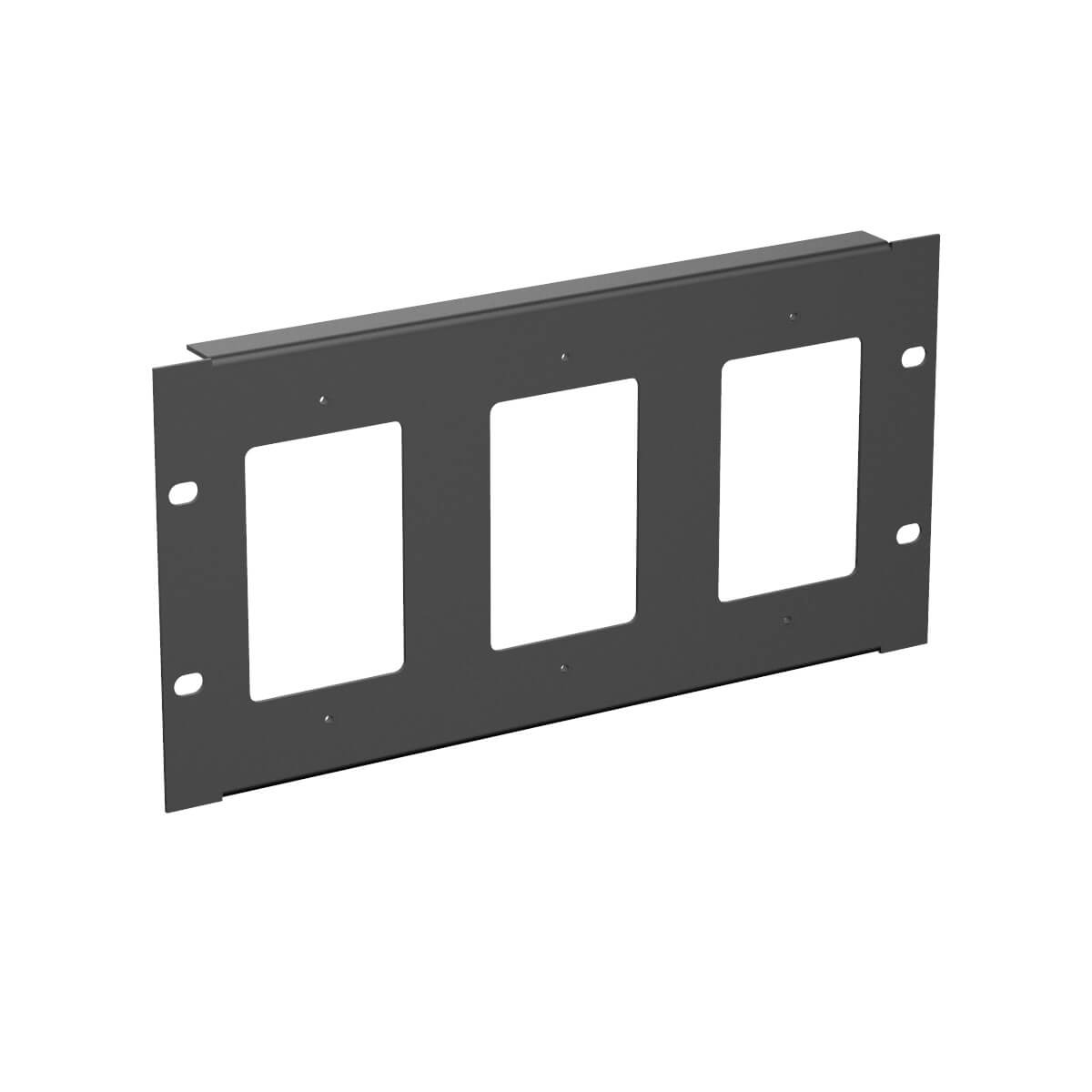 AtlasIED WPD-RP-HR - Rack Mount Kit for Up to Three Wall Controllers, angle
