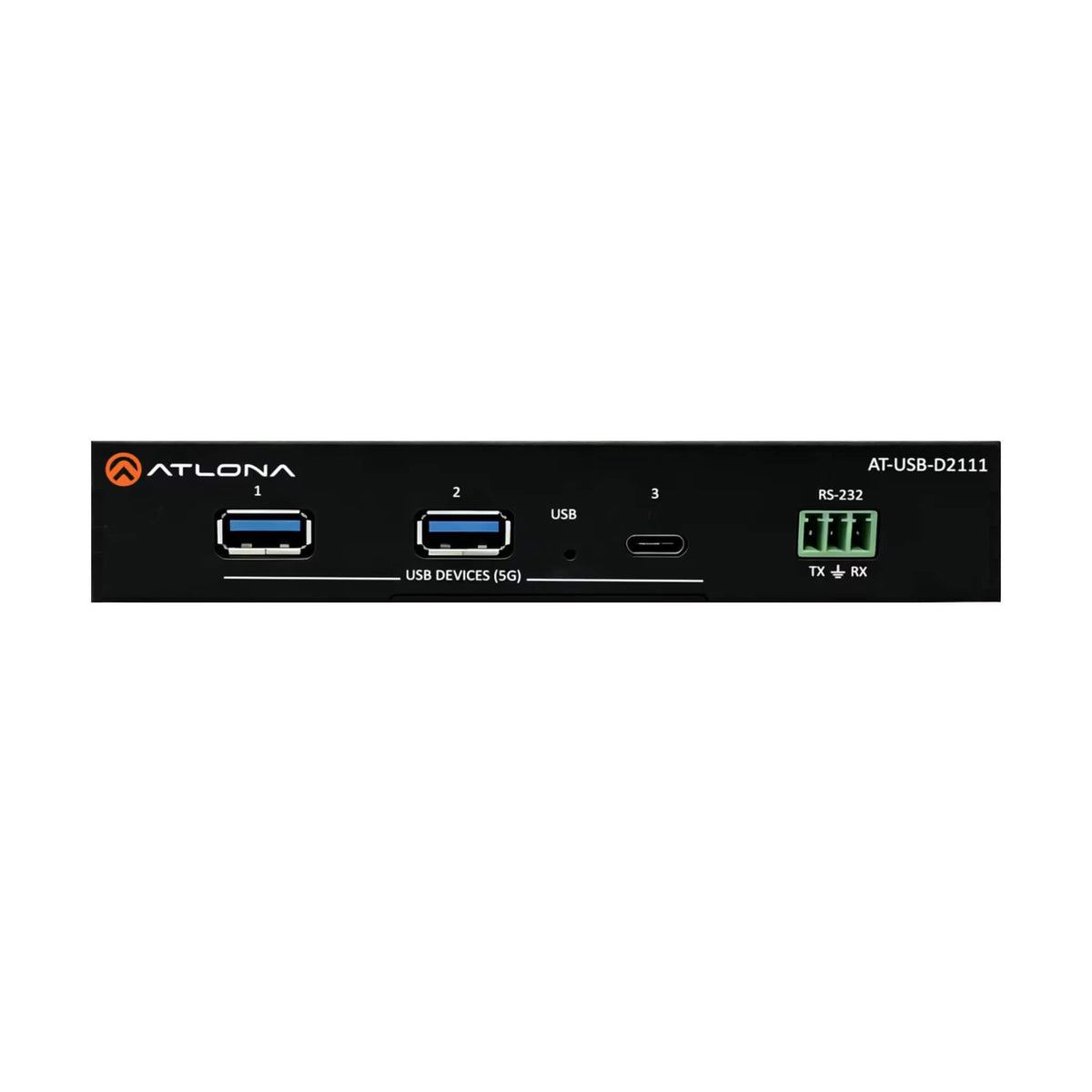 Atlona AT-USB-D2111 - USB 3.2 Extender Receiver, front