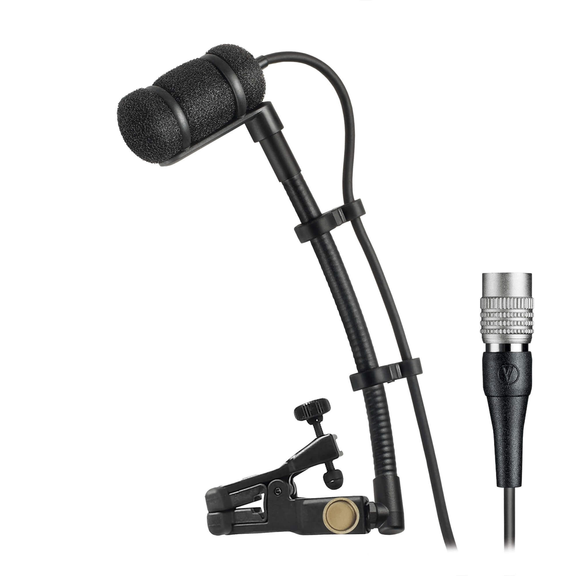 Audio-Technica ATM350U - Cardioid Condenser Instrument Microphone, kit