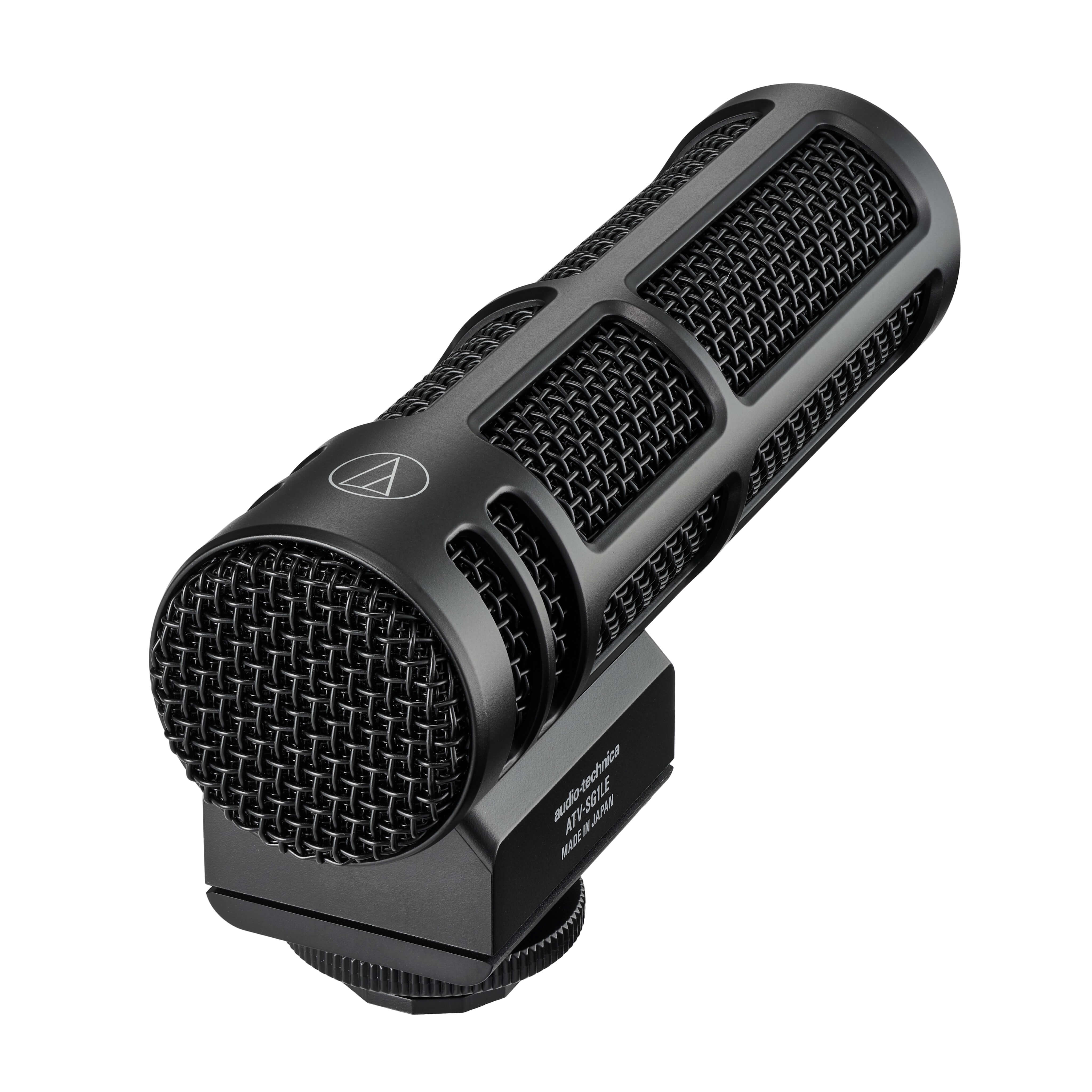 Audio-Technica ATV-SG1LE - On-camera Shotgun Microphone, angle top