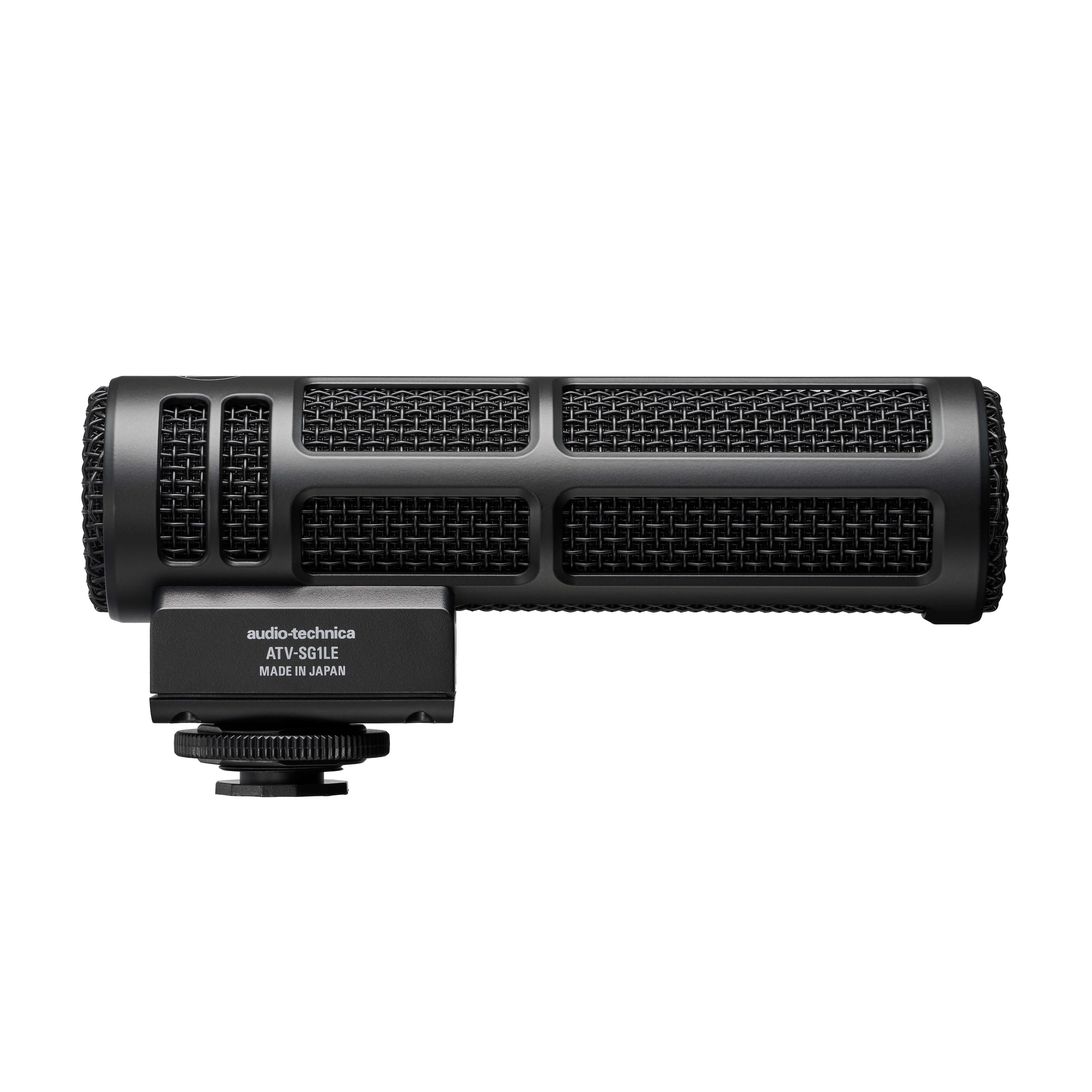Audio-Technica ATV-SG1LE - On-camera Shotgun Microphone, right side